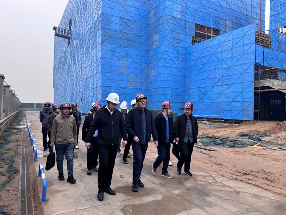 鄭州市建設(shè)投資集團有限公司黨委委員、紀委書記張煉帶隊調(diào)研六十七高項目建設(shè)
